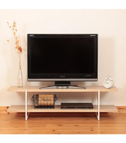 Amazon.co.jp: アジアン家具 バリ家具 花柄模様 ロータイプ TV